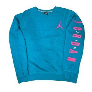 Vtg Air Michael Jordan MJ Sweatshirt Long Sleeve 3XL NBA Embroidered Jumpman Y2K